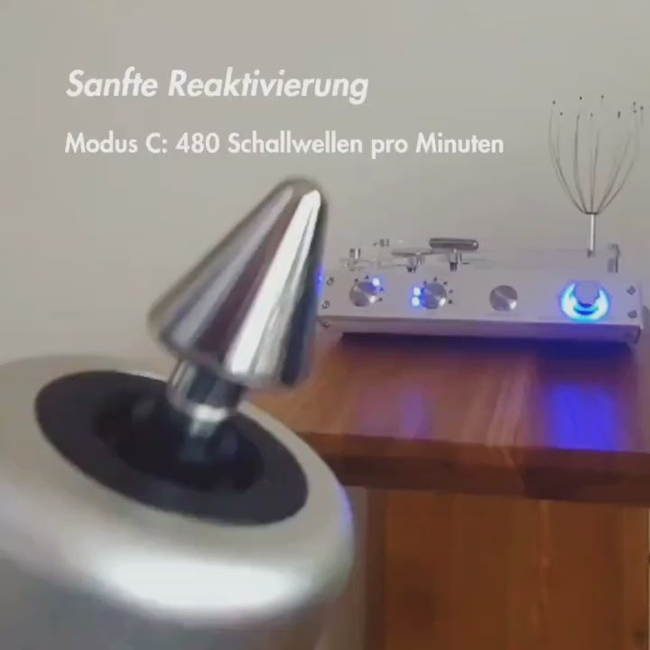 SoundWave Pro – Modus C mit 480 Schallwellen pro Minute für reaktivierende Schallwellentherapie | Therapiegold